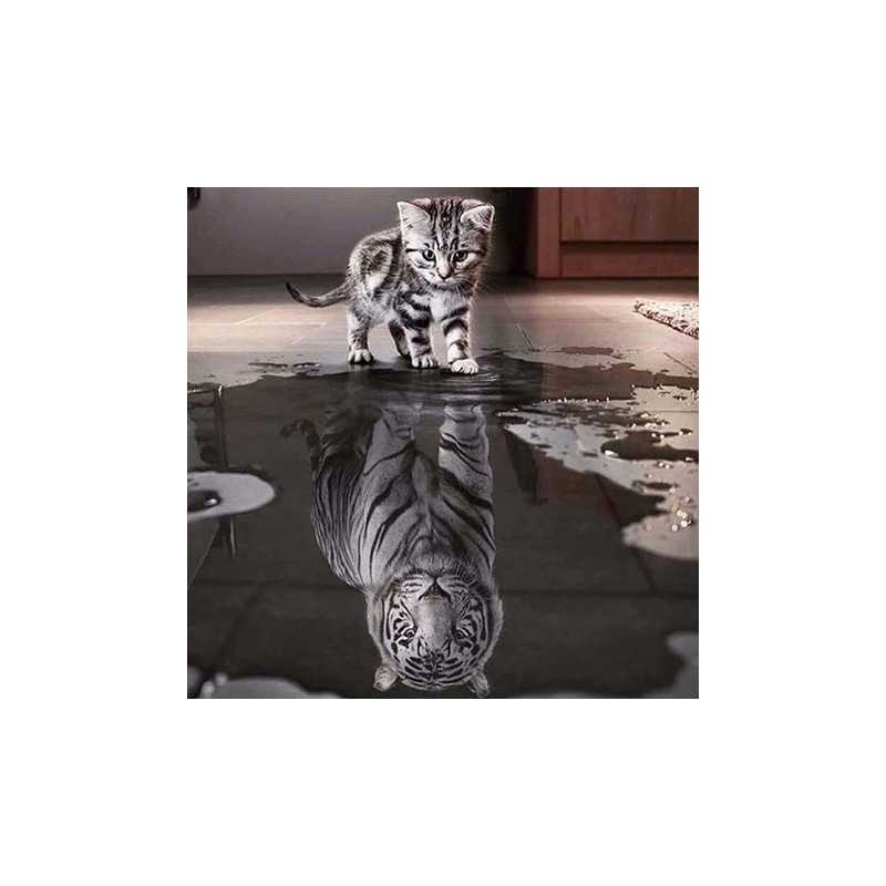 Katten-Kat tijger reflectie - Vanaf 21,59 €