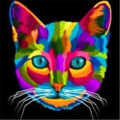 Cats-Colourful Tuscan Cat- Vanaf 21,59 €