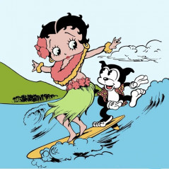 Betty Boop-Betty boop surf- Vanaf € 21,59