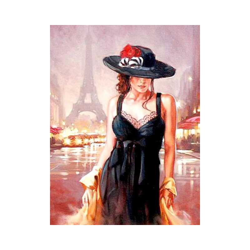 Personages - Vrouw met Parijse hoed - Vanaf 20,28 €