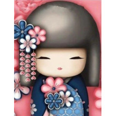 Japanse tekeningen & Manga-meisje Kimono Akemi - Vanaf 15,59 €