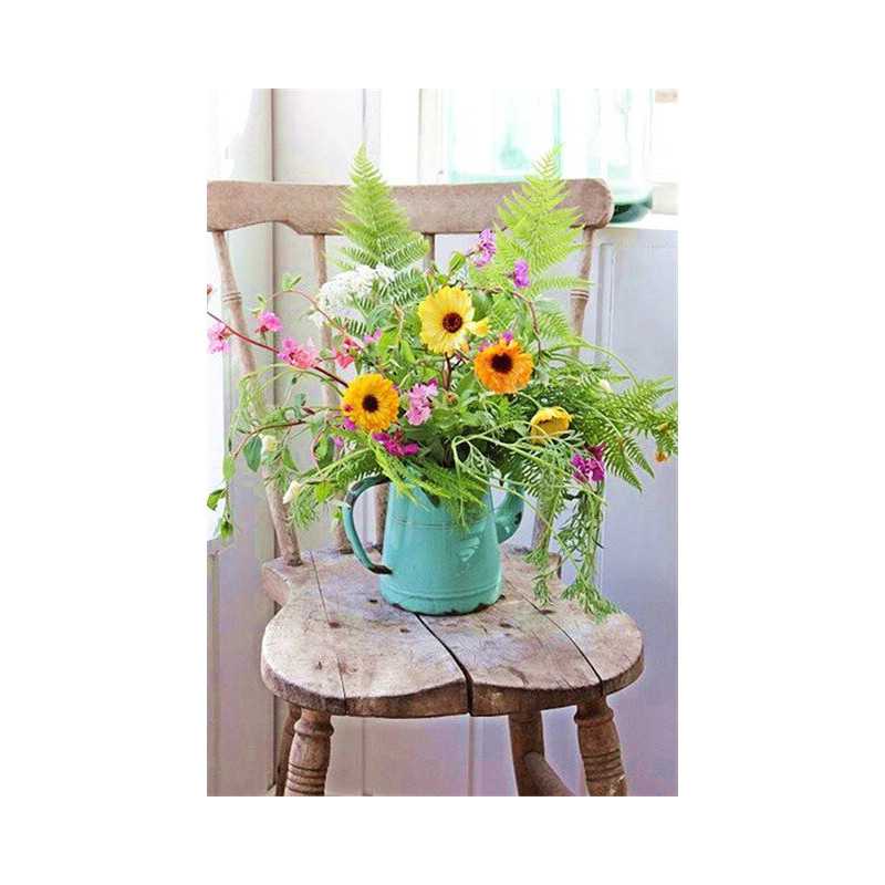 Bloemen-bloemen Ludmila op een stoel - Vanaf 20,28 €