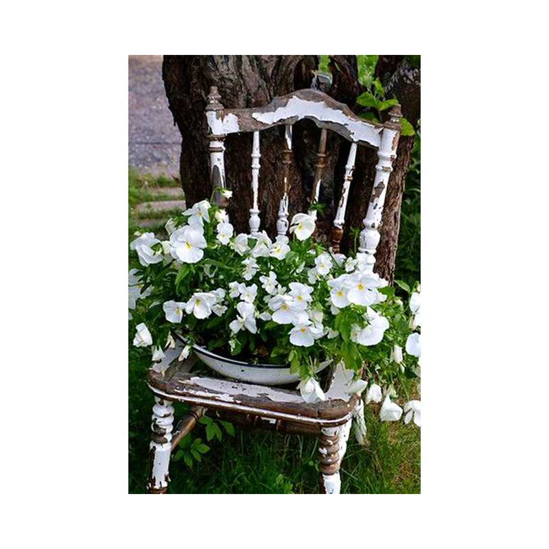 Bloemen-Bloemen Milena op een stoel- Vanaf 20,28 €