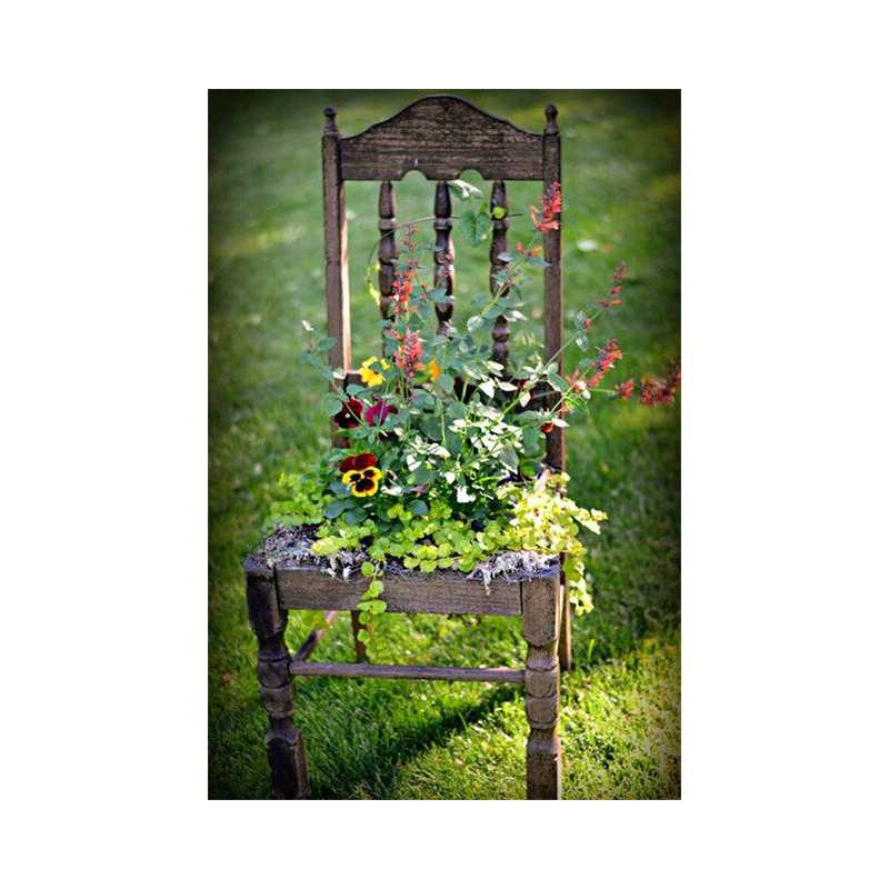 Bloemen-Bloemen Olga op een stoel- Vanaf 20,28 €
