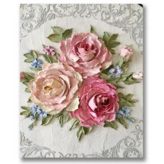 Bloemen-Roze bloemen en pioen Melissa- Vanaf 15,59 €