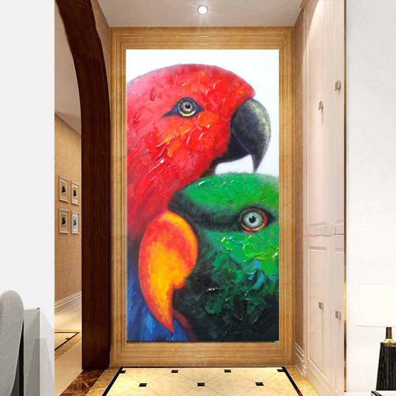 Vogels-Papegaaien rood groen 3d- Vanaf 32,28 €