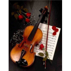Muziekinstrumenten-Viool Rode Rozen- Vanaf 13,08 €