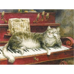Muziekinstrumenten - Piano met de kat - Vanaf 21,48 €