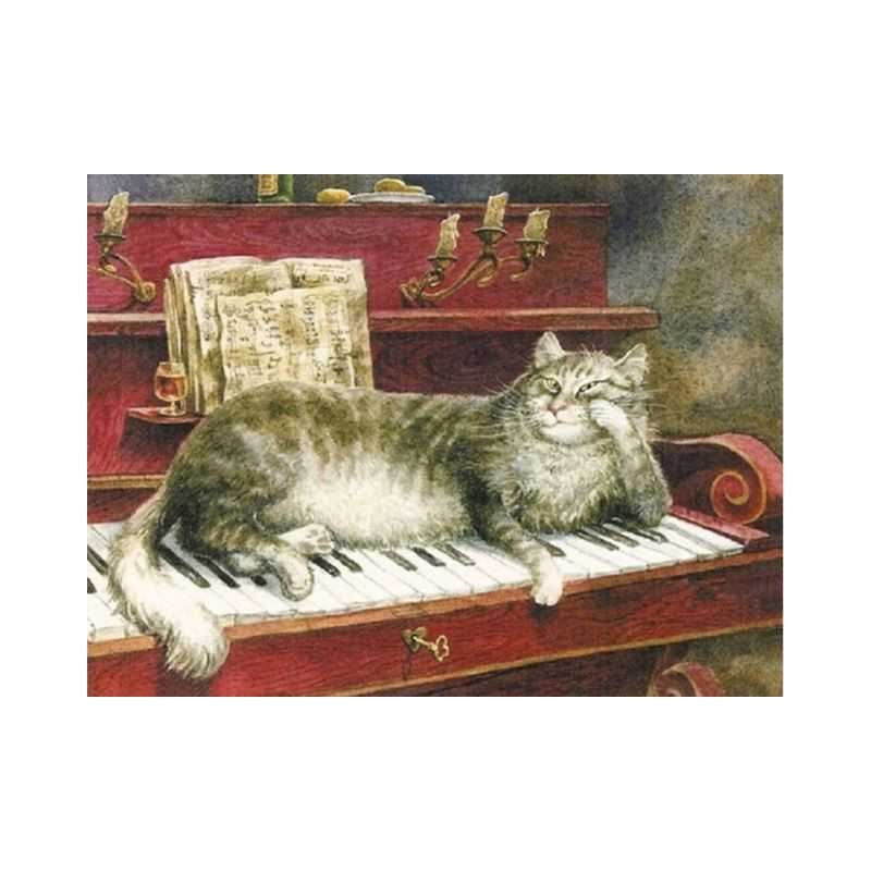 Muziekinstrumenten - Piano met de kat - Vanaf 21,48 €