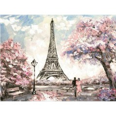 Steden en dorpen - Straatlandschap Parijs Eiffeltoren - Vanaf 13,08 €