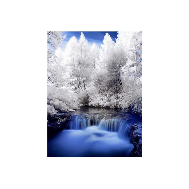 Bergen / Sneeuw / Winter-Winterlandschap Chute Blanche- Vanaf 20,28 €