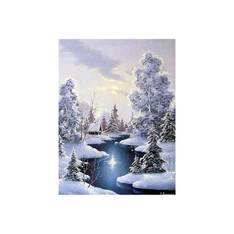 Bergen / Sneeuw / Winter-Lapland Winterlandschap - Vanaf 20,28 €