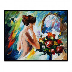 Sexy vrouw-Sexy vrouw schilderij Lina- Vanaf 25,08 €