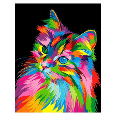 Cats-Colourful Cat- Vanaf 20,28 €