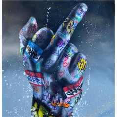 Graffiti-Finger Of Honor Graffiti- Vanaf 21,59 €