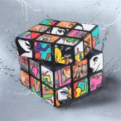 Graffiti-Rubik Cube Graffiti- Vanaf 21,59 €