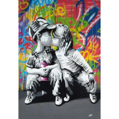 Graffiti-Graffiti Kiss Love Children- Vanaf 20,28 €