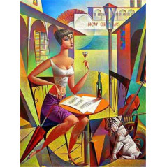 Dames & Heren-Dames Wijnglas Picasso-stijl - Vanaf € 20,28