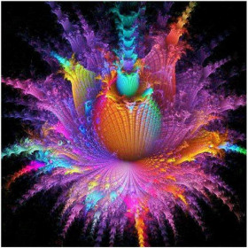 Diamond Painting Abstract Poeder